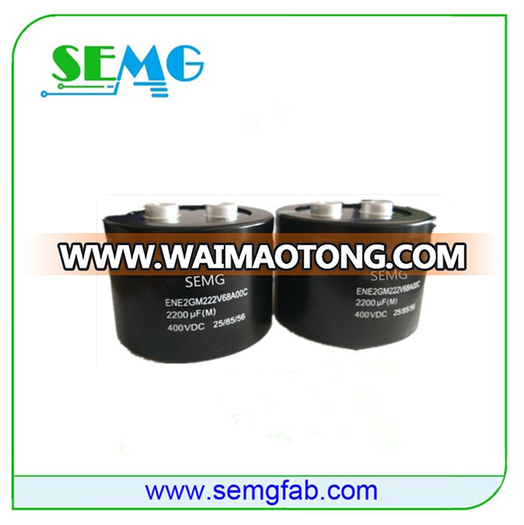 2200UF 400V Screw Bolt Capacitors for UPS